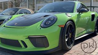 Lizard Green Porsche 911 GT3 RS Weissach 991.2 - Walkaround [4K]