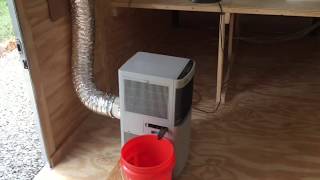 Testing Portable Air Conditioners for a Cargo Trailer Conversion- Single Hose vs. Dual Hose