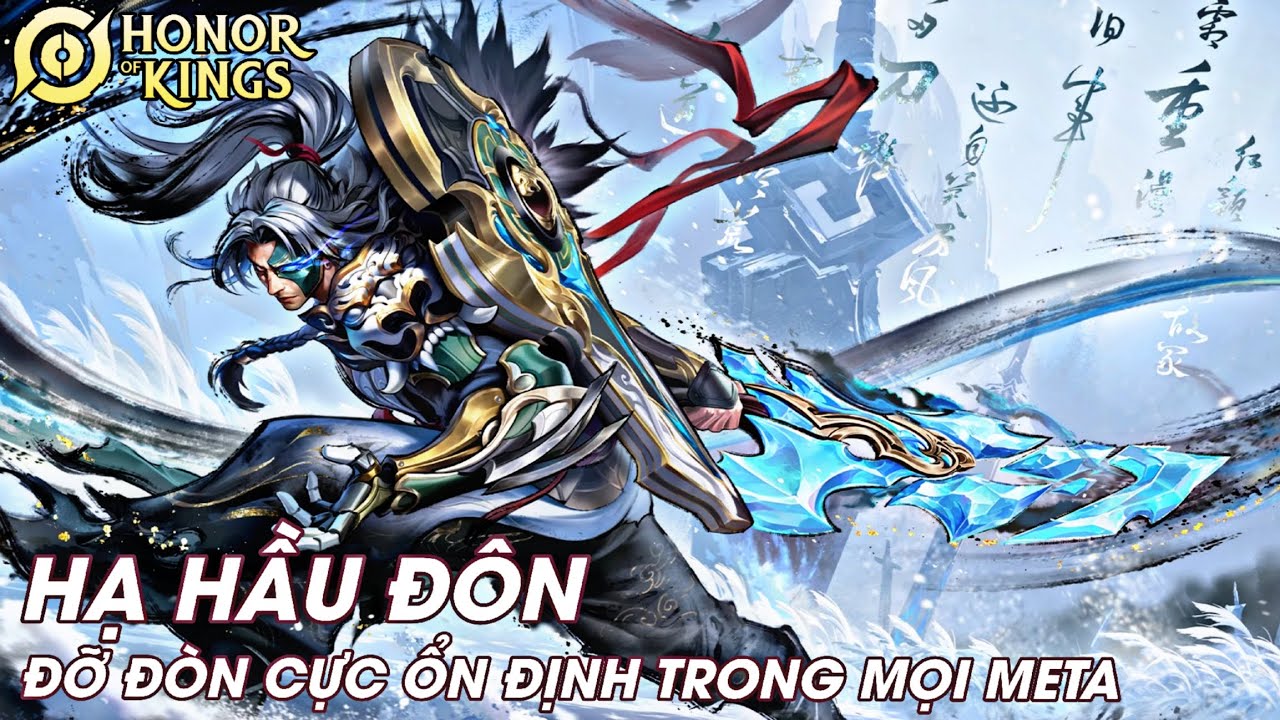 [ Honor of Kings/VGVD ] Hạ Hầu Đôn Gameplay - Vẫn Là Đỡ Đòn Cực Chất Lượng (Sương Bắc Đao)