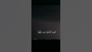رب اجعلني مقيم الصلاة ومن ذريتي || بصوت القارئ محمد صديق المنشاوي#قرآن_كريم
