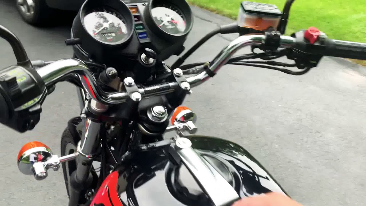 1981 Honda CB400t Hawk Start Up!