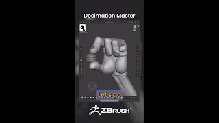 Decimation Master in ZBrush to Reduce File Size Net Worth