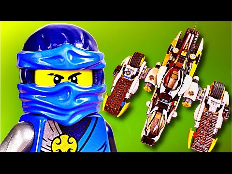 YouTube thumbnail: Vintage LEGO Ninjago from 2016 -  LEGO Ninjago Ultra Stealth Raider 70595