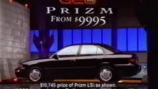 Geo Prizm (1992) Television Commercial