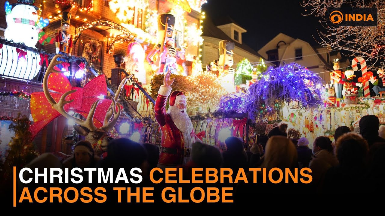 Christmas celebrations across the globe