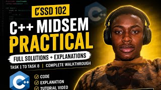 How to Solve CSSD 102 C++ Task 2 | Debugging and Correcting C++ Code