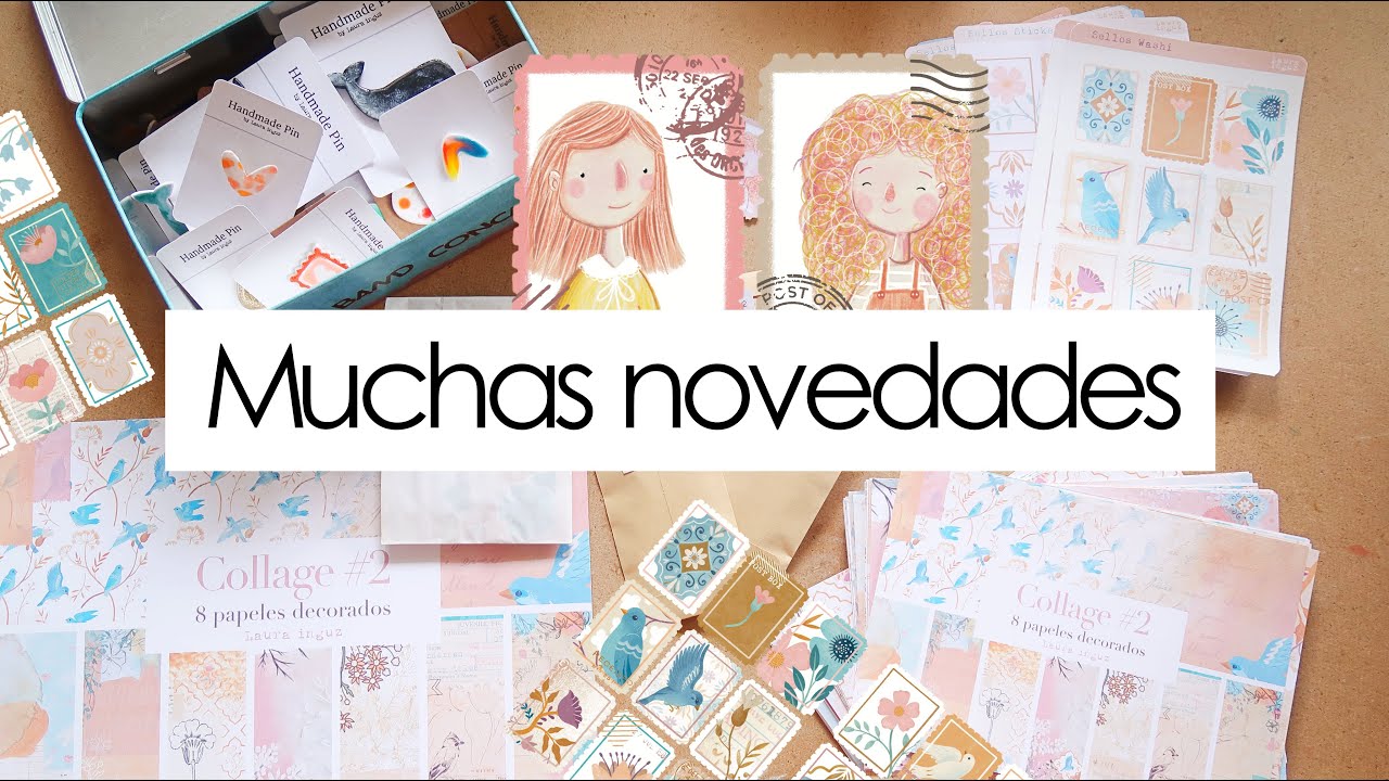 🎉 Novedades en mis tiendas 🎉 Productos para Scrapbooking, Bullet Journal, Art Journal... Laura Inguz