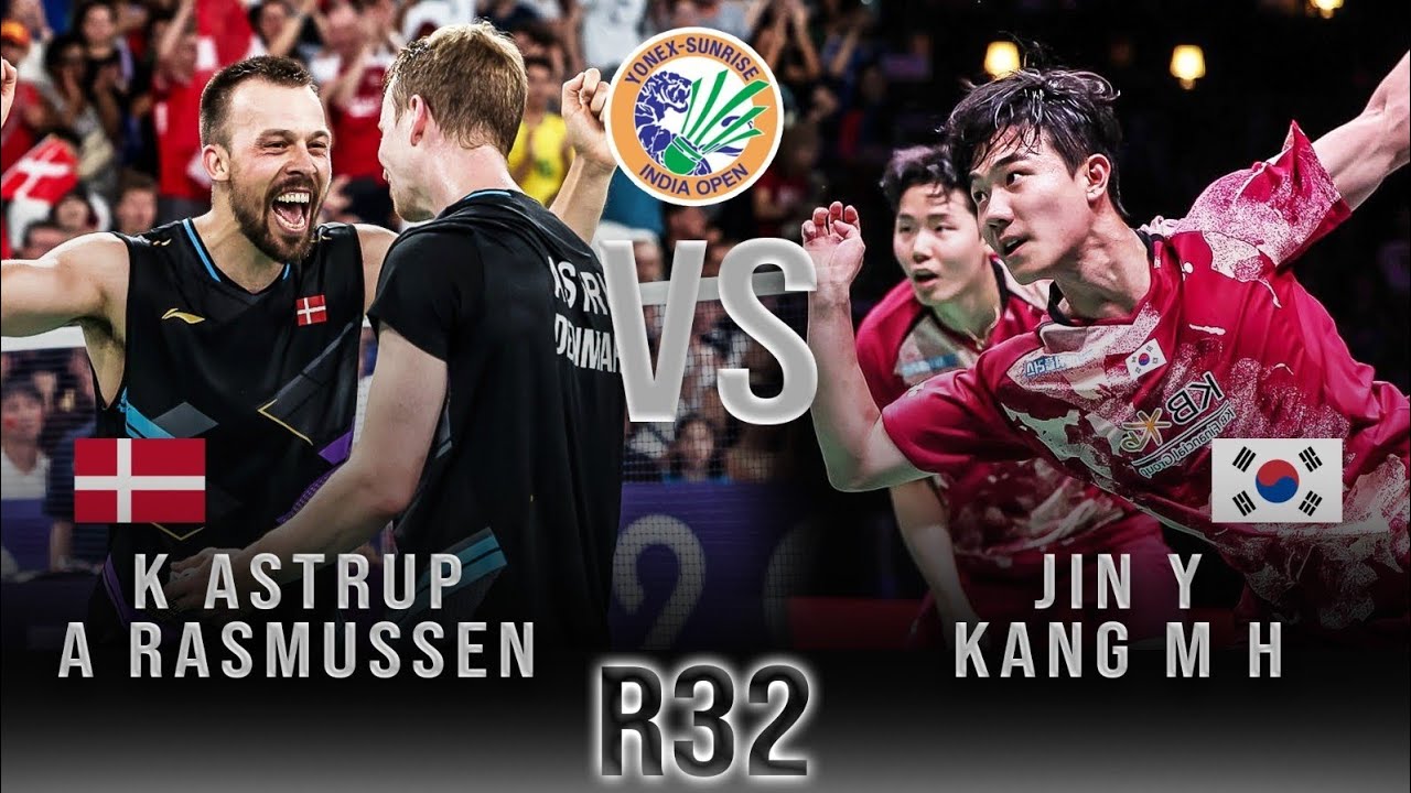 R32 | Astrup/Rasmussen (den) vs. Jin/Kang (kor) | India Open 2025