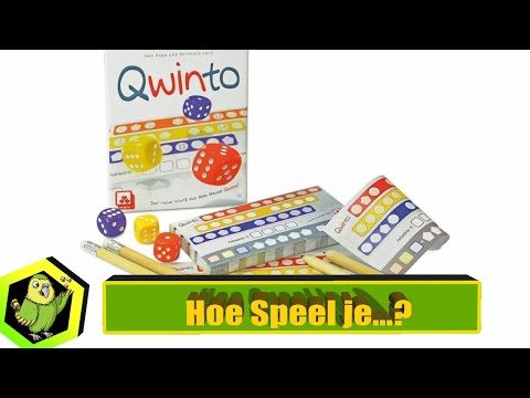 Qwinto Card Game 