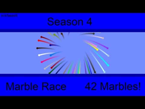 Algodoo marble Race