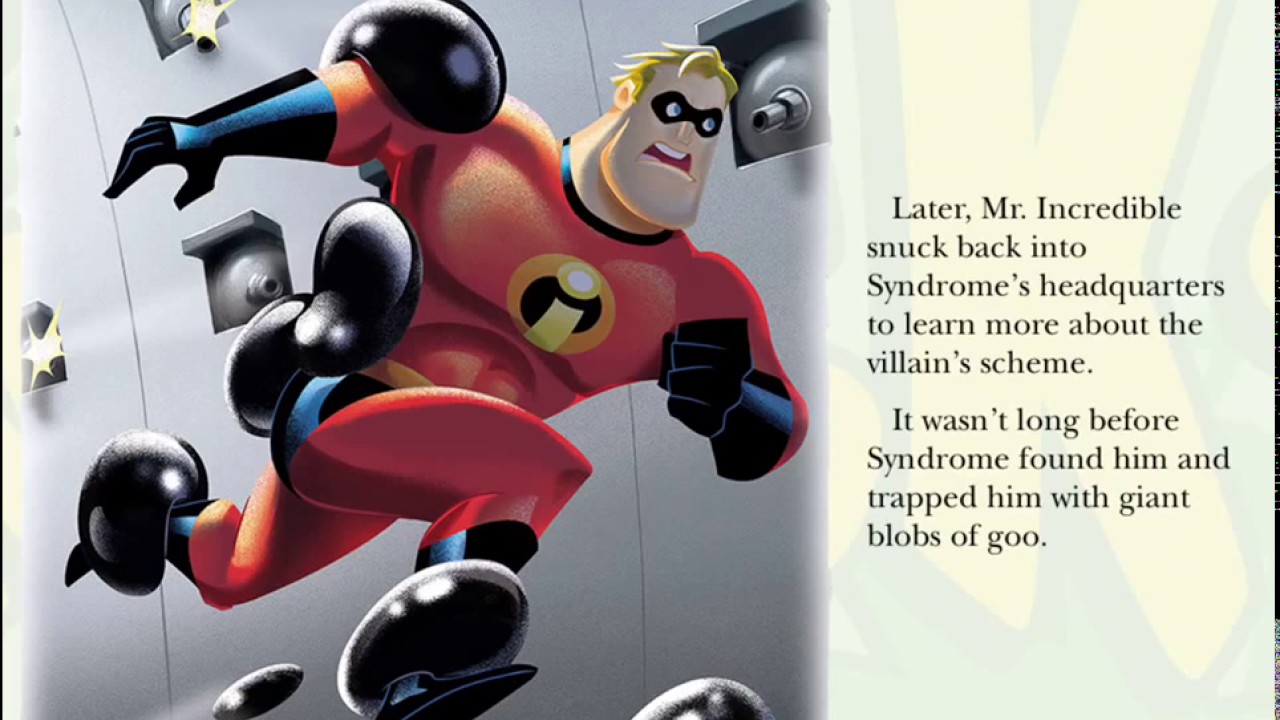 The incredibles The Supers Save The Day STORY ENGLISH AUDIO 