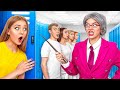 Extreme Hide and Seek Challenge in School by Multi DO Challenge