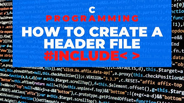 C Programming How to create a Header File (Preprocessor Directives)