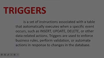 VIEWS, TRIGGERS, AND STORED PROCEDURES IN MYSQL SIMPLE TUTORIAL