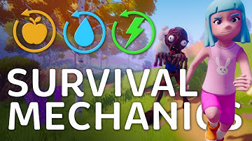 How To Create Hunger & Thirst Survival Mechanics Unity 3D Tutorial