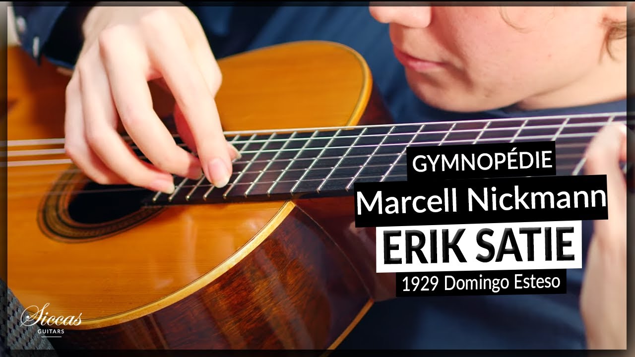Marcell Nickmann plays GYMNOPÉDIE No. 3 by Erik Satie on a 1929 Domingo Esteso