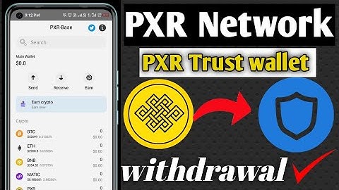 How to create PXR Trust wallet| PXR Wallet Network New Update, PXR OKX Listing