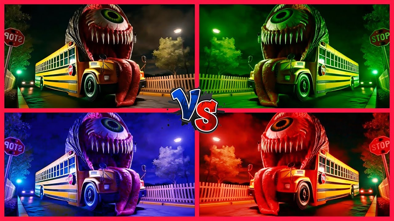 🚌SCHOOL BUS EATER🎶CoffinDance Song