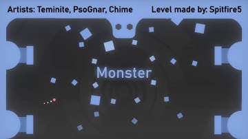 Monster | Teminite, PsoGnar, Chime (Project Arrhythmia level made by Spitfire5)