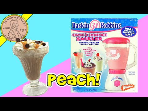 Baskin Robins 31 Flavors Shake & Smoothie Swirler Maker Set By Wham-o