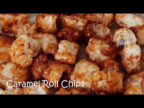          ,   ,  , Caramel Rice Paper Roll Chips