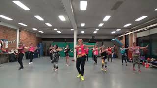 Download Lagu Zumba Gold - bellydance - Ragheb Alama Ft. Seyi Shay \u0026 Costi - Yalla Habibi MP3