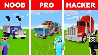 Minecraft NOOB vs PRO vs HACKER: TRUCK in Minecraft / Funny Animation