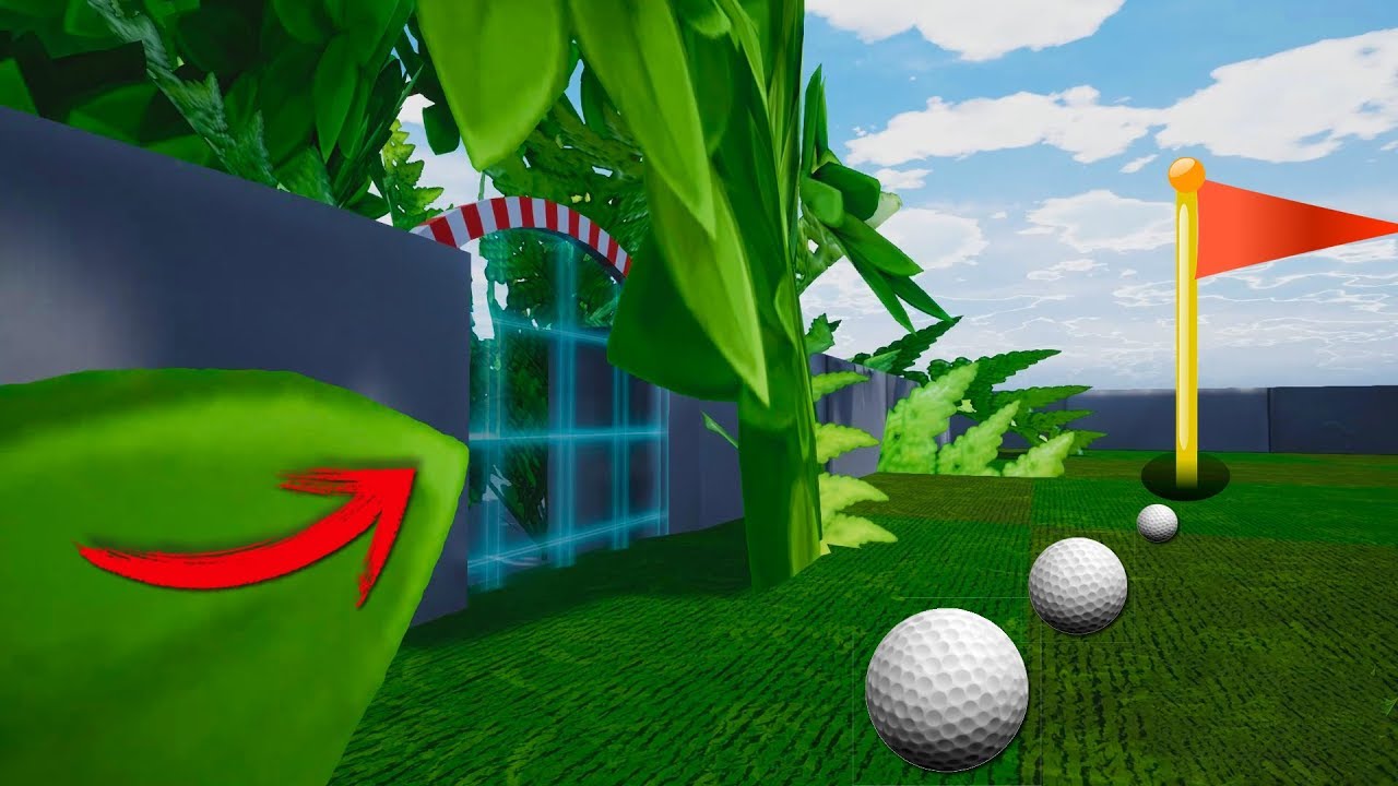 HOYOS OCULTOS IMPOSIBLES! - GOLF IT