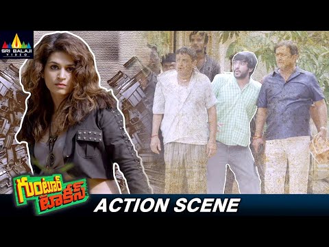 Shraddha Das Attack on Siddu Jonnalagadda and Other Gang | Guntur Talkies | Telugu Movie Scenes - SRIBALAJIMOVIES