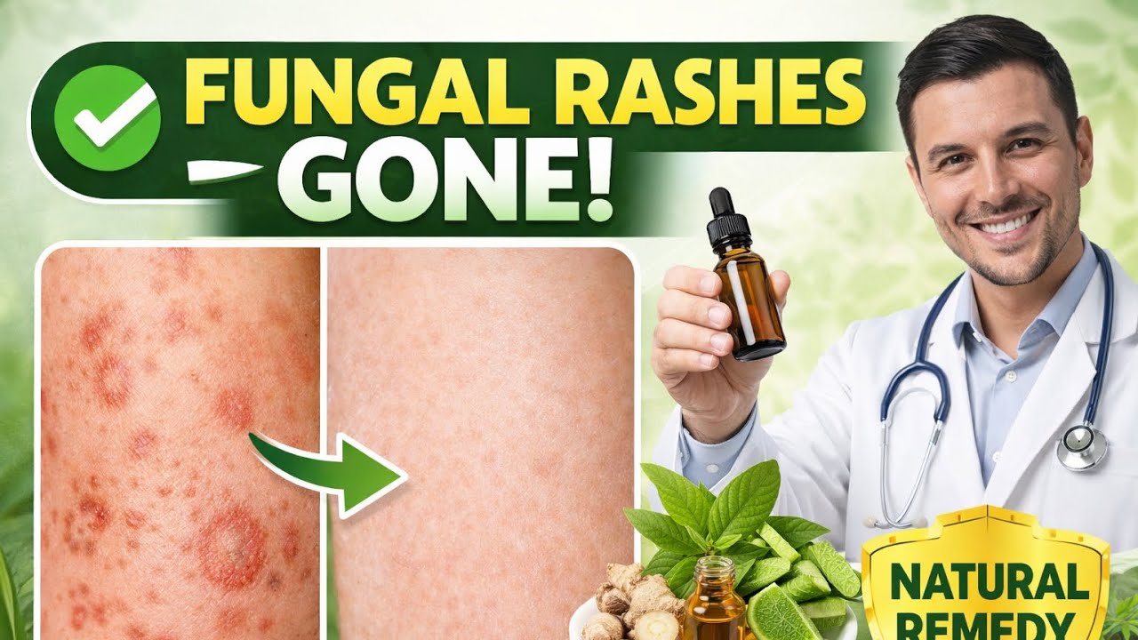 Natural Remedy for Fungal Rashes, Dark Spots & Ringworm | Clear Skin Naturally 🌿 
