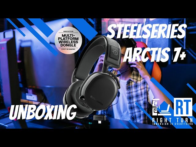 Unboxing/Déballage: Mon nouveau casque 🎧 Steelseries Arctis 7P+ 