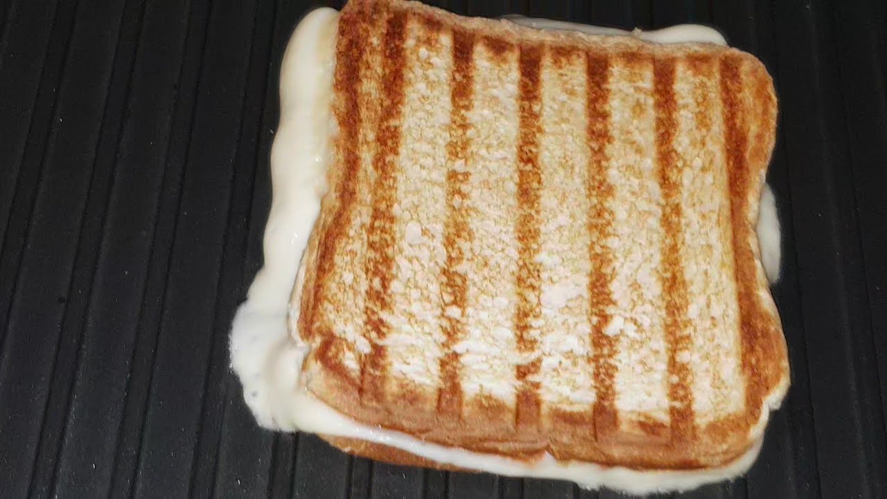 How to make a toasted cheese and ham sandwich on a LIDL Silvercrest PANINI GRILL SPM 2000 F3 IAN