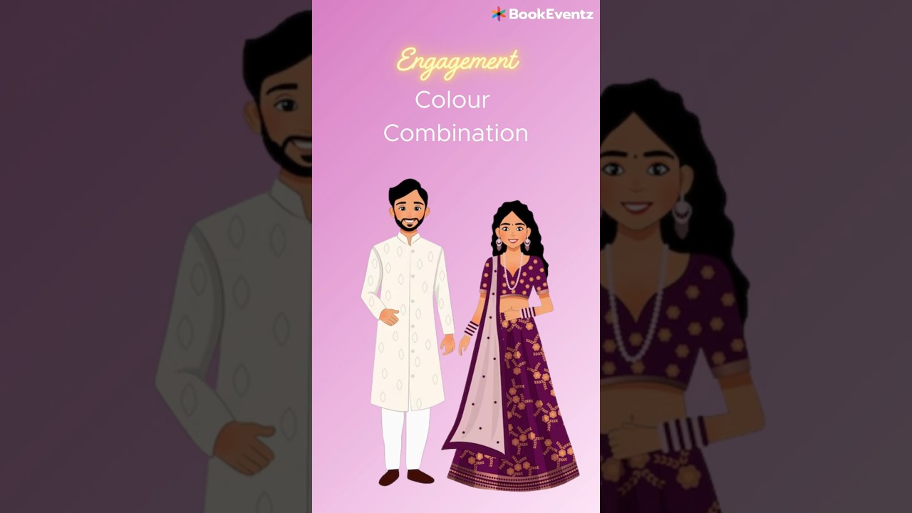 Top Engagement Colour Combinations for 2025 | Trending Wedding Decor & Outfits