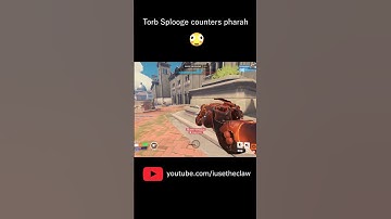 Torb splooge counters pharah 😳  #overwatch2 #torbjorn #overwatchclips