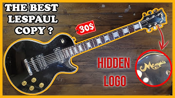 30$ flea market lawsuit guitar restoration (les paul copy )