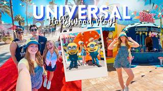 UNIVERSAL STUDIOS HOLLYWOOD VLOG🎢 | FIRST EVER VISIT, Super Nintendo World, Studio Tour + MORE!🍄 🎬