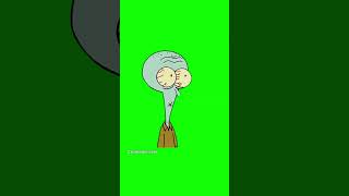 Squidward Nose Shrinking - Green Screen