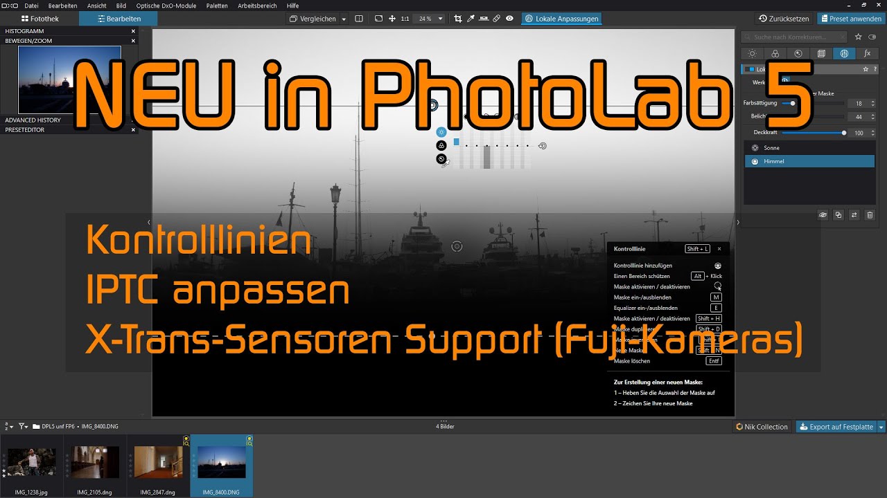 PhotoLab 5 von DxO - Das ist alles neu! - YouTube