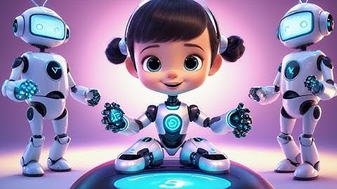 Six Toy Robots Count to Ten | Counting Song for Kids | Learn Numbers with Robots