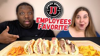 Rating JIMMY JOHN'S Employees FAVORITE SUBS! [Fail?] by KristinAndJamil 6,647 views 1 month ago 15 minutes