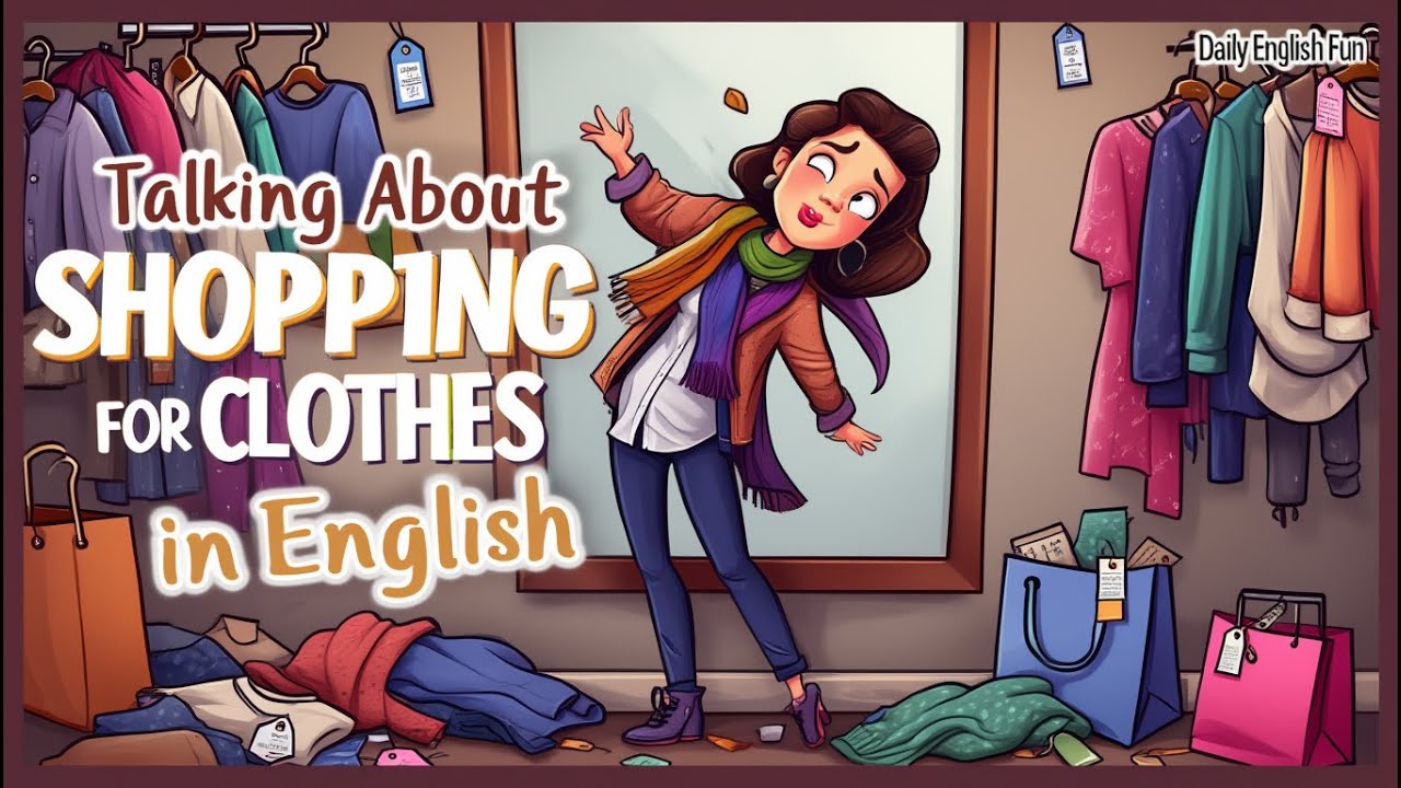 Talking About Shopping for Clothes 👖👗 | Simple English Podcast for Beginners
