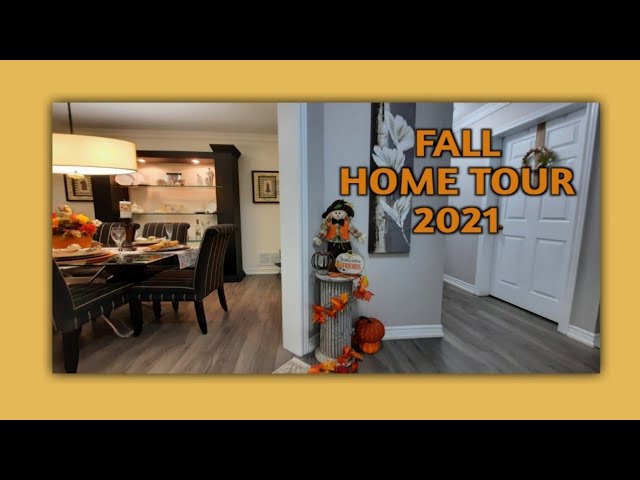 NEW* FALL HOME TOUR 2021  COZY FALL HOME TOUR 2021 