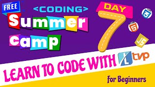 Coding Summer Camp Day 7 | Online Coding Classes for school students | HTML & CSS for Beginners