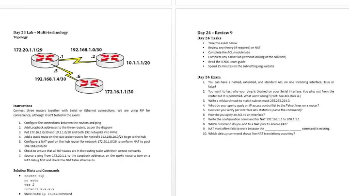 CCNA in 60 Days - Day 23