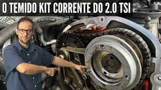 A TROCA DO KIT CORRENTE DO 2.0 TSI - O SINCRONISMO DO EA888