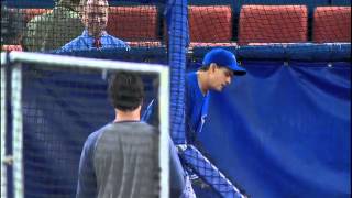 2012/08/14 Charlie Sheen's first pitch