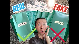 La Mer Treatment Lotion Hydrating Mask REAL vs FAKE Legit Check screenshot 5
