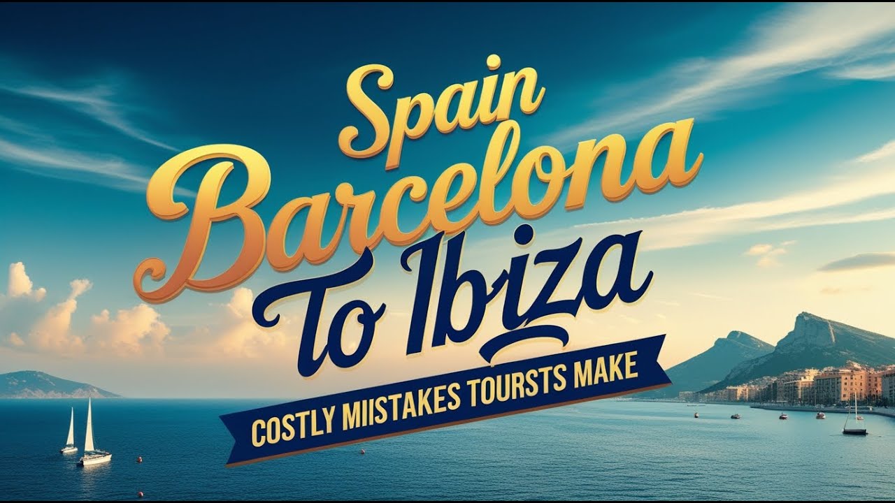 «Испания. Маршрут из Барселоны на Ибицу: прекрасный маршрут, но туристы часто совершают дорогосто...