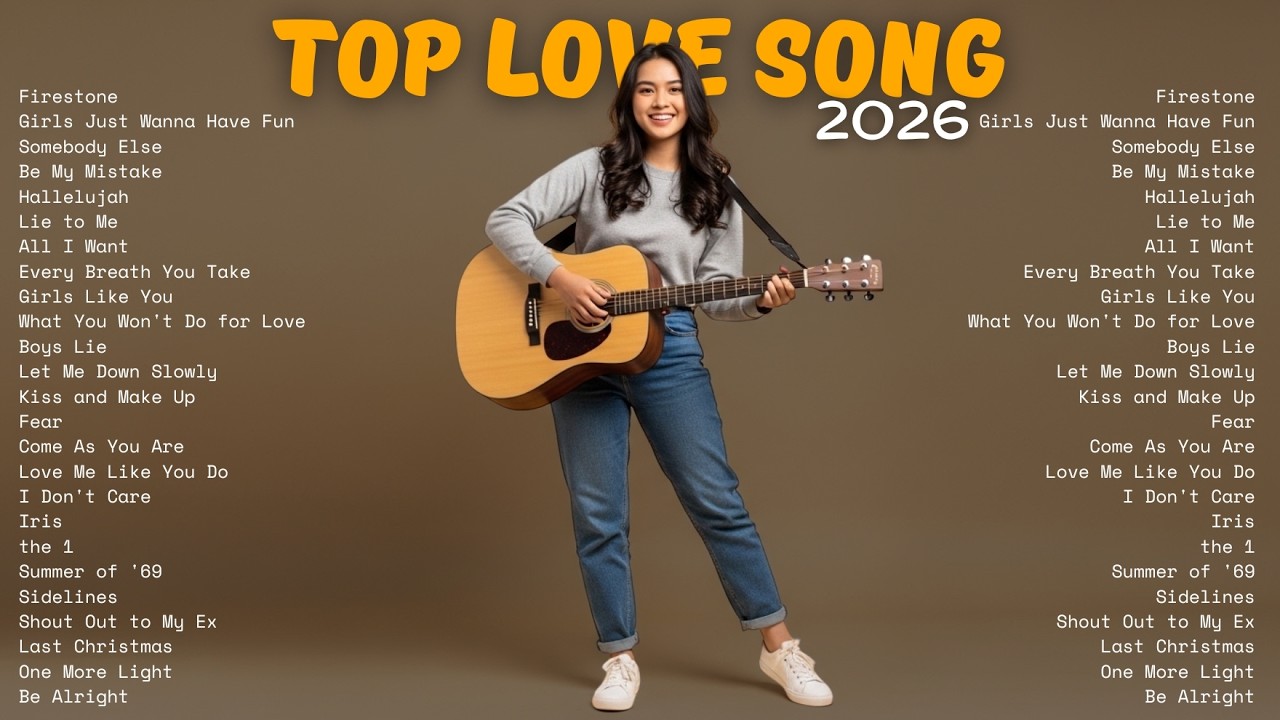 Best love Song 2026🎵🎧| New Acoustic Cover Playlist | Trending TikTok Song 2026