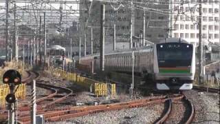 東海道線E233系　NT3+NT53　国府津駅